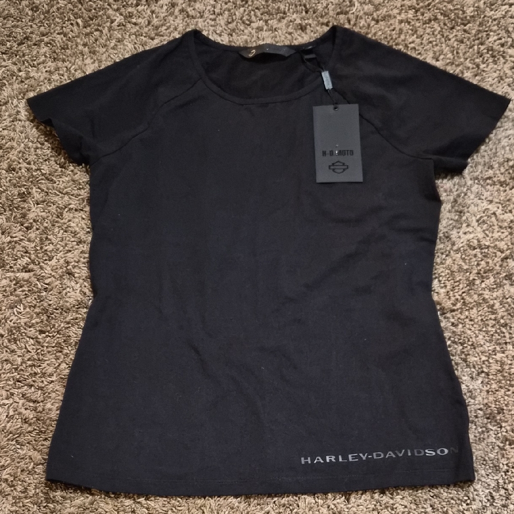 Harley-Davidson Women's Black Short Sleeve Tee